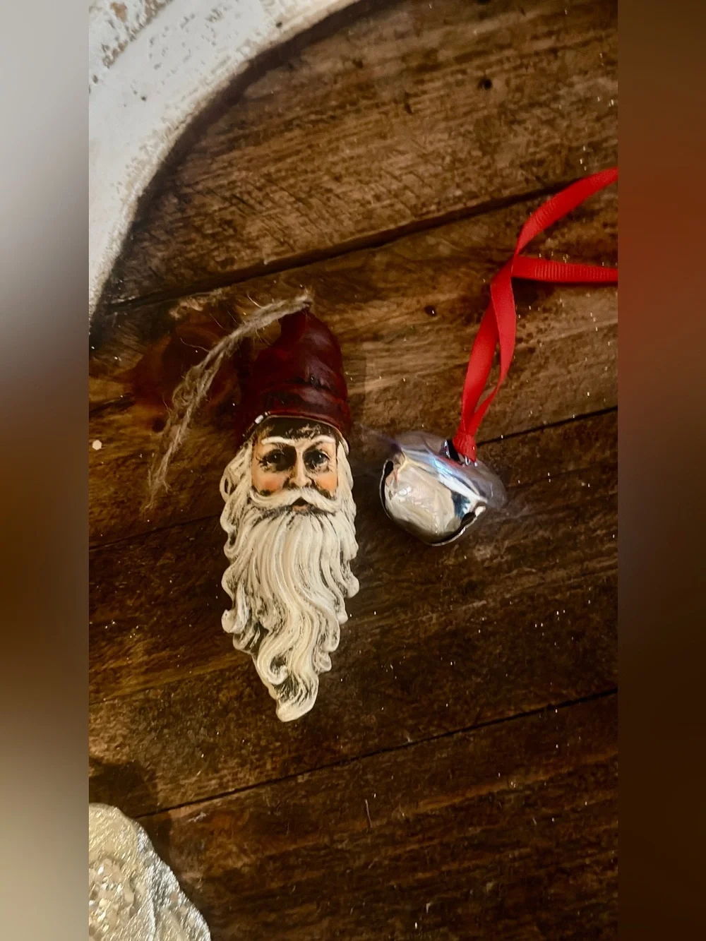 Gold and White Holiday Ornament Set - Home Accents